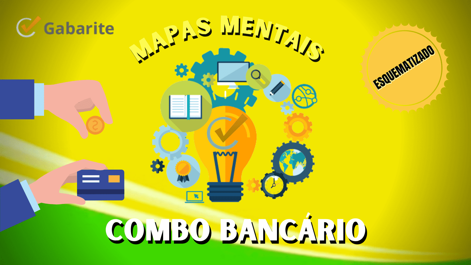 Combo Bancário - 984 Mapas Mentais + 20.000 Questões + 6 E-books