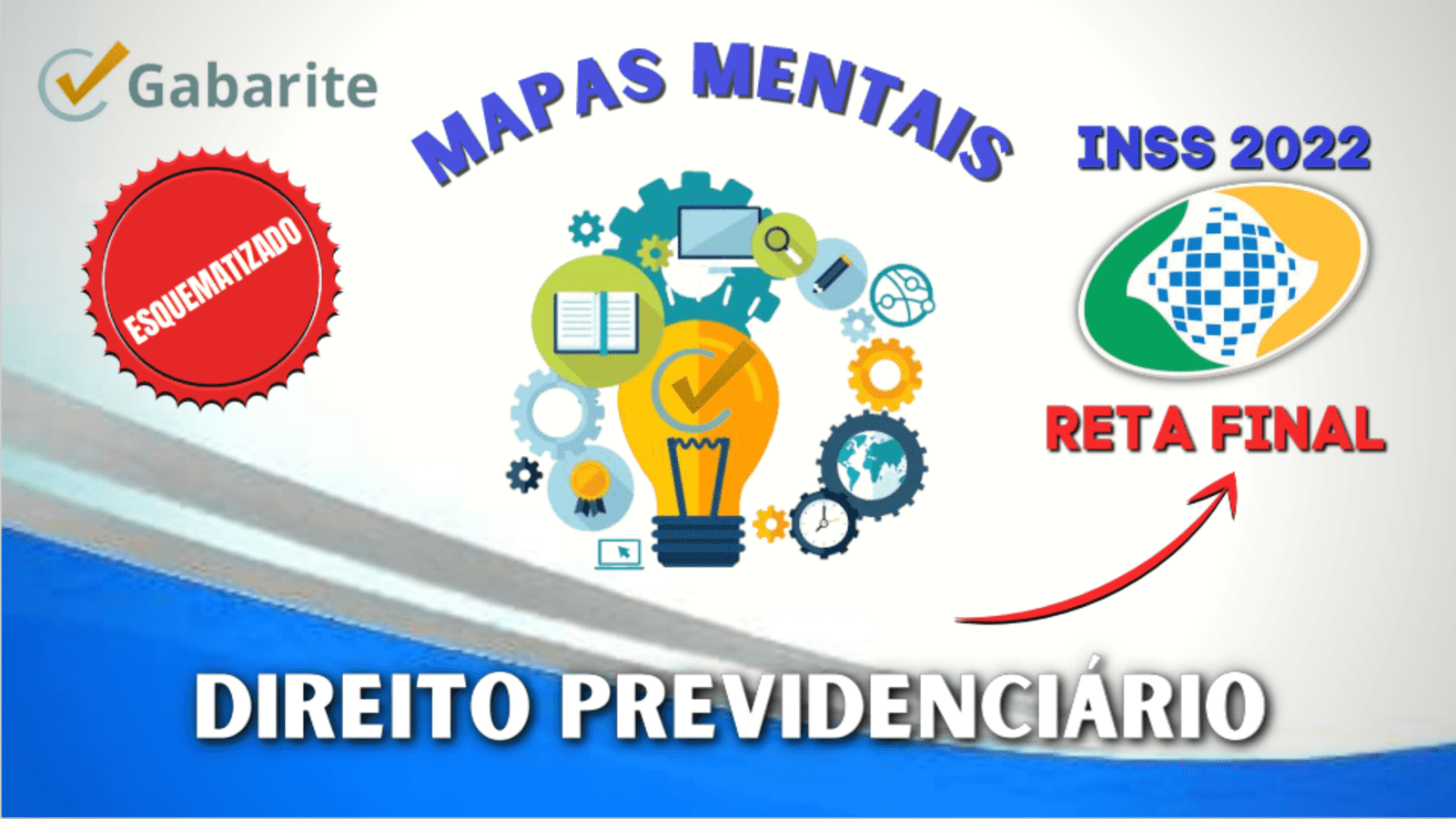 Direito Previdenciário - 50 Mapas Mentais + 20.000 Questões + 6 E-books