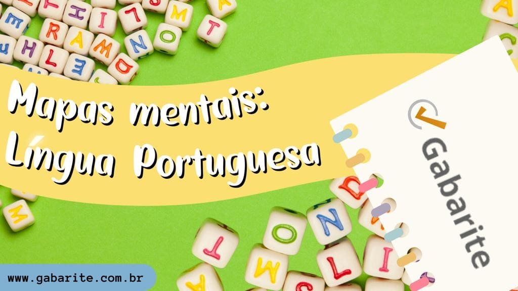 Português - 160 Mapas Mentais + 20.000 Questões + 6 E-books